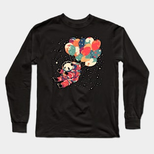 space panda Long Sleeve T-Shirt